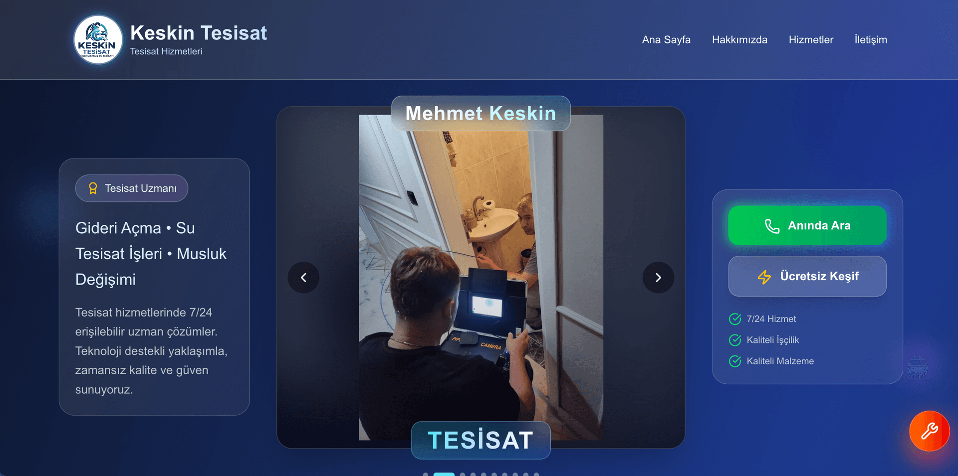 BafraKeskinTesisat.com.tr